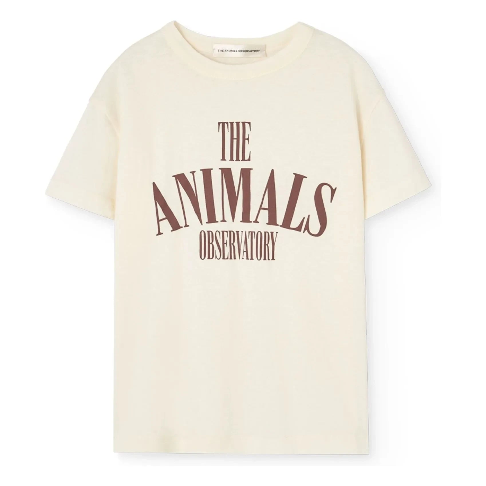 The Animals Observatory - Pupfish T-Shirt aus Bio-Baumwolle | Weiß