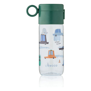 Liewood - Clemence Tritan Su Şişesi - 350 ml | Cars/Sandy