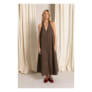 Smallable Woman - Faye Weit Geschnittenes Kleid | Dunkelbraun