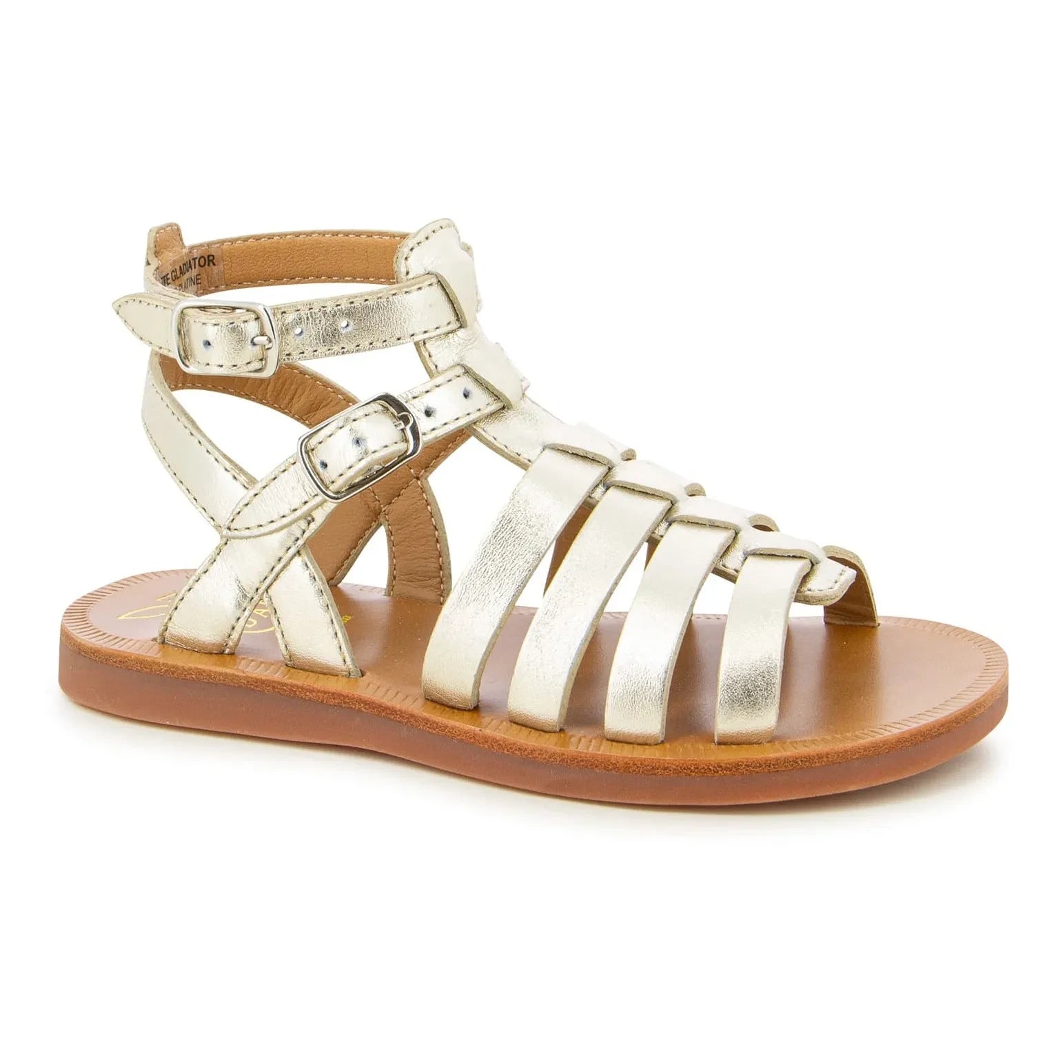 Pom d'Api - Plagette Gladiator Sandalen | Gold