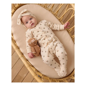 Quincy Mae - Holly Berry Schleifen-Haarband | Ecru