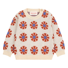 Bobo Choses - Jacquard-Pullover aus Bio-Baumwolle | Beige