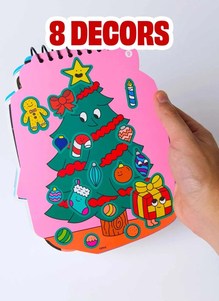 Omy - Weihnachtssticker-Activity-Buch