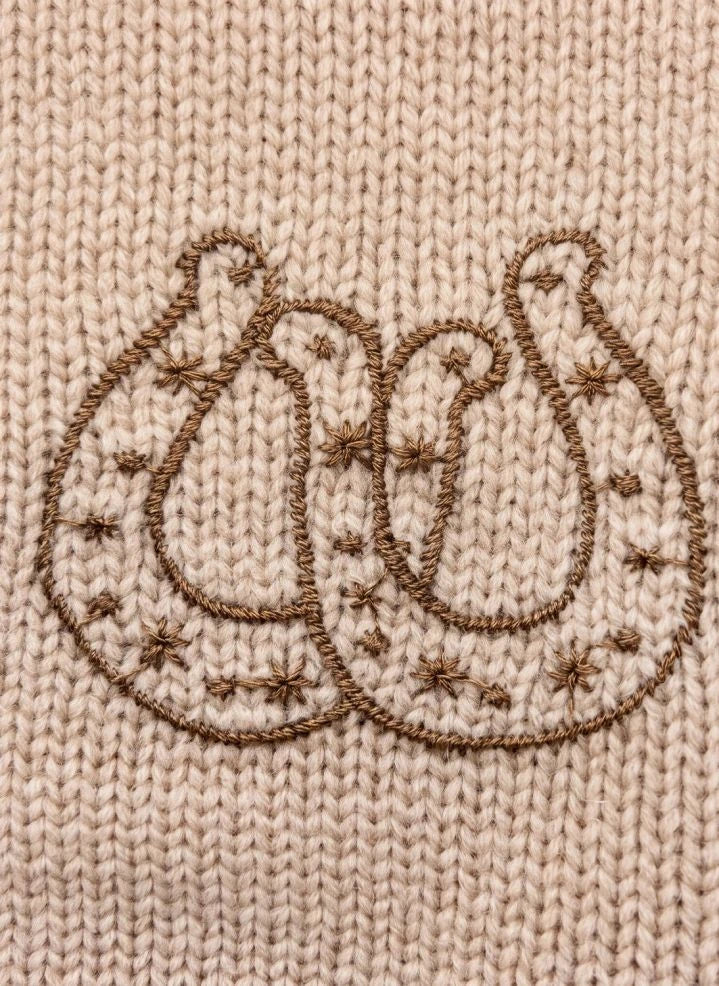 Hundred Pieces - Lacy Get Lucky Merinowollpullover | Creme