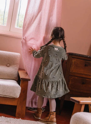 Studio Bohème - Chicas Gui Organik Baumwolle Samt Kleid