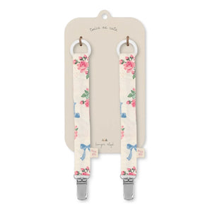Konges Sløjd - Bella Rosita Schnullerketten - 2er-Set | Rosa