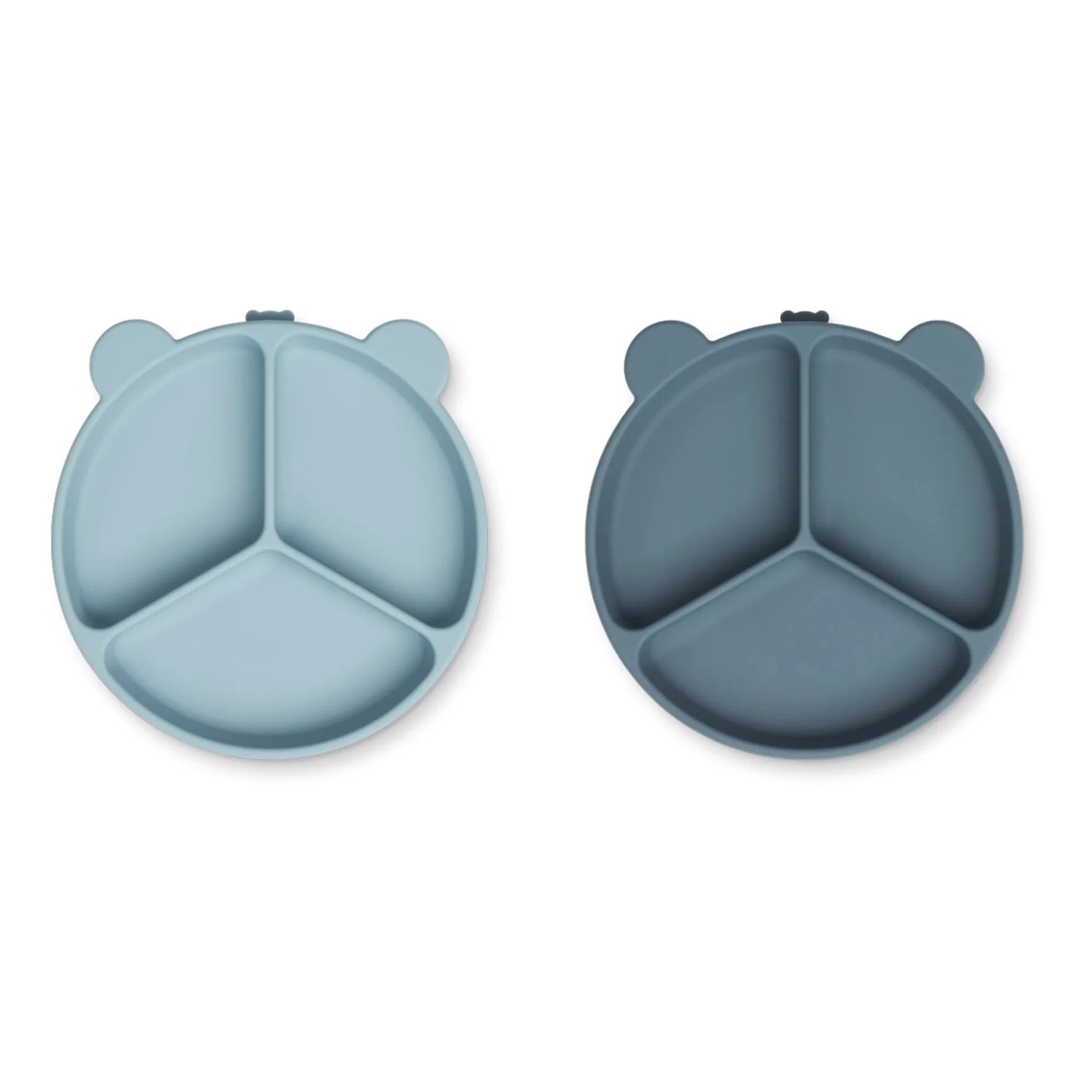 Liewood - Stacy Rutschfeste Teller - 2er-Set | Blau