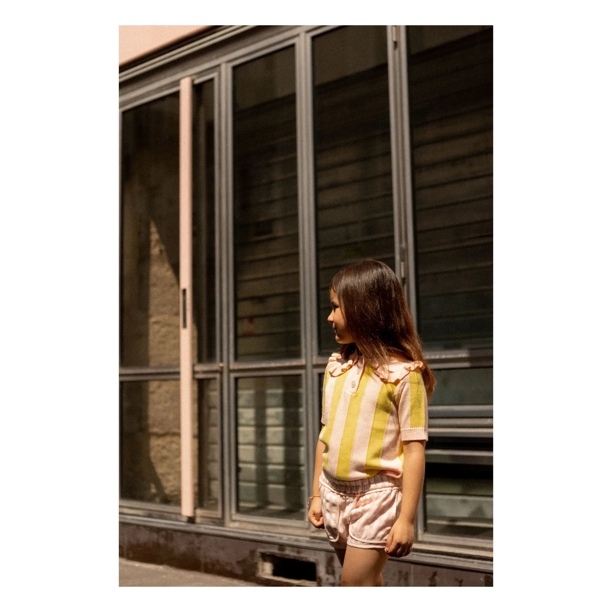 Louis Louise - Gestreiftes T-Shirt Paule | Gelb