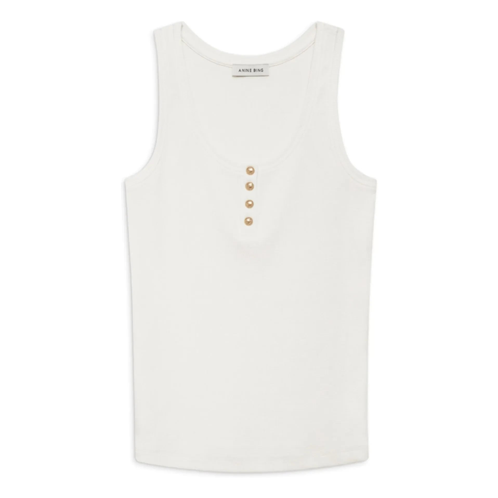 Anine Bing - Alessia Tanktop | Ivory
