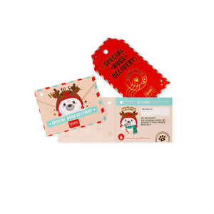 Legami - Polarbär Weihnachts Plüschspielzeug - Mini Superweich!