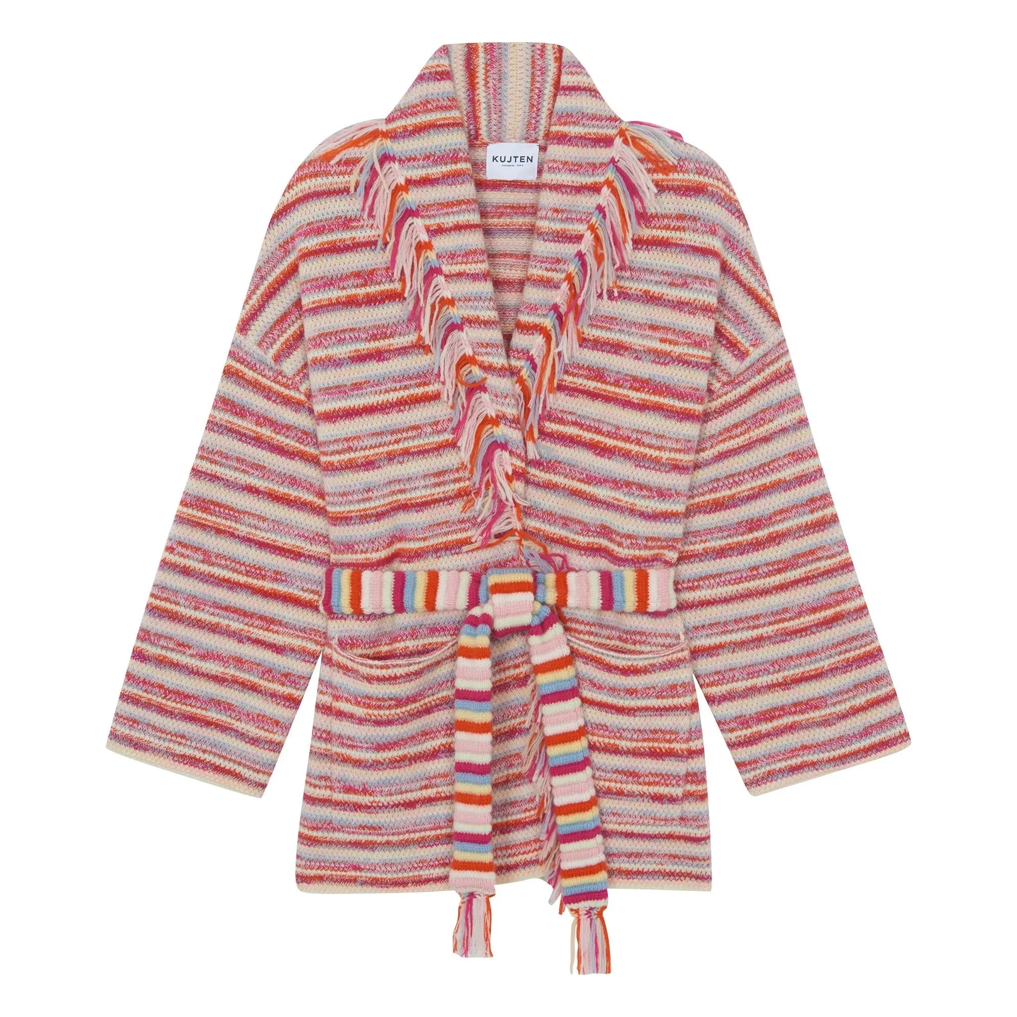Kujten - Zaina Kaschmir-Cardigan | Sunset
