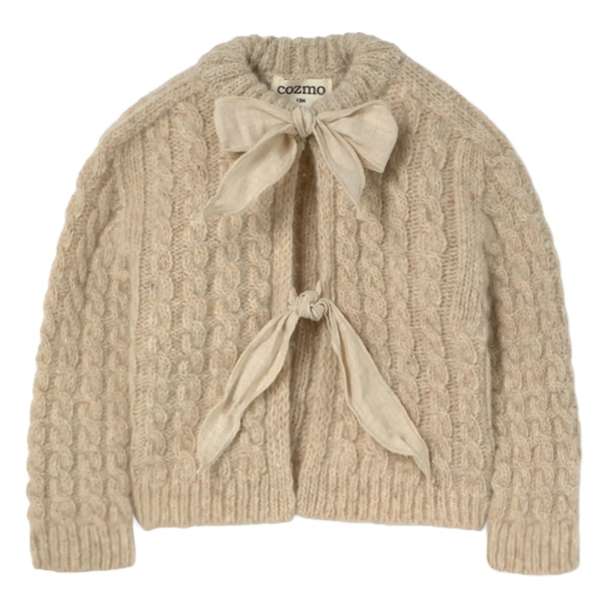 Cozmo - Heather Beige Martinique Baby Strickjacke