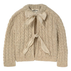 Cozmo - Heather Beige Martinique Baby Strickjacke