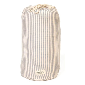 Play and Go - Noomad Wickeltasche / Spielmatte für Kleinkinder - Streifen | Blau