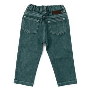 Bonpoint - Jeliott Bio-Baumwolljeans | Smaragdgrün