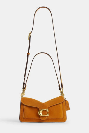 Coach kadın süet crossbody çanta Suade Tabby Shoulder Bag 26