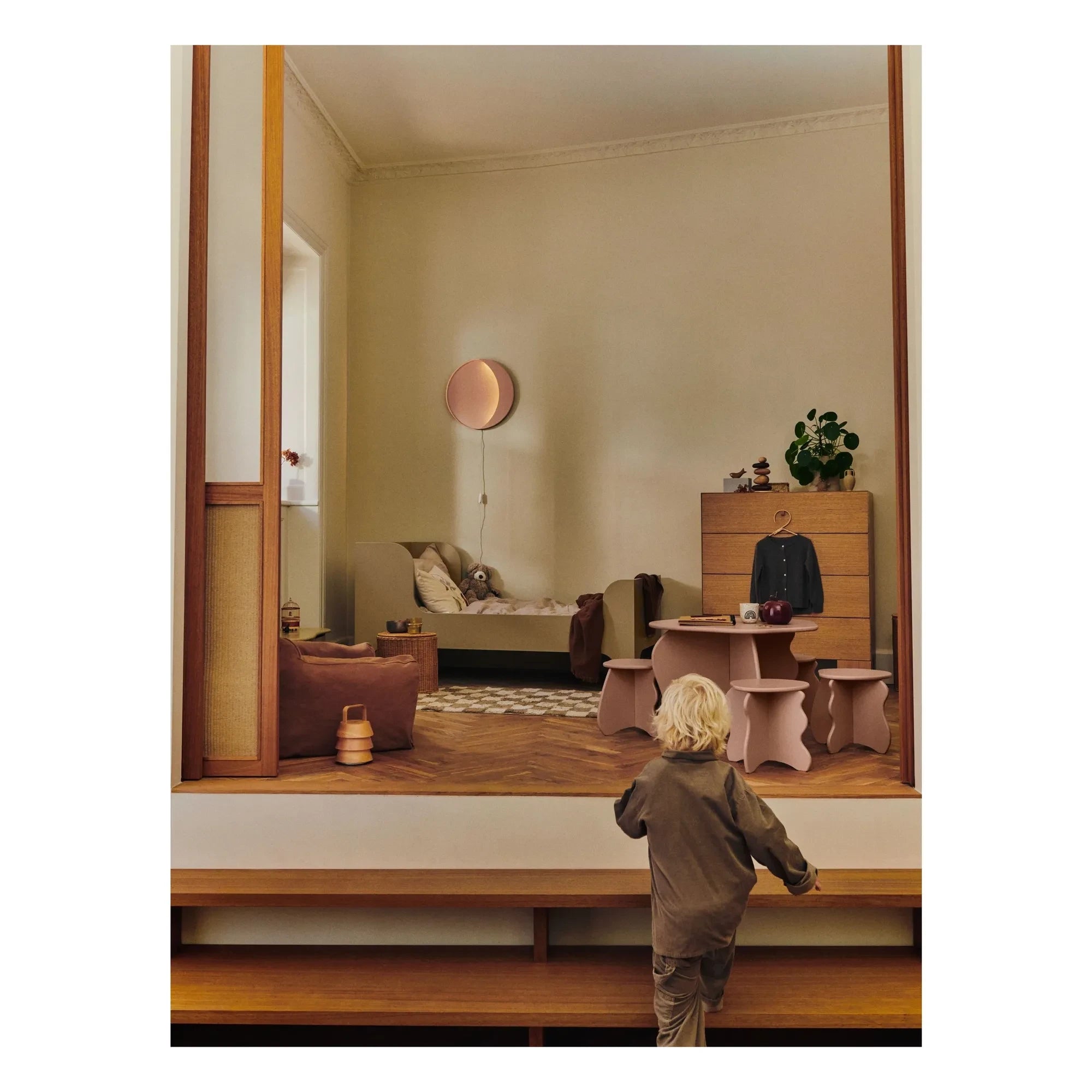 Ferm Living Kids - Pembe Slope taburesi