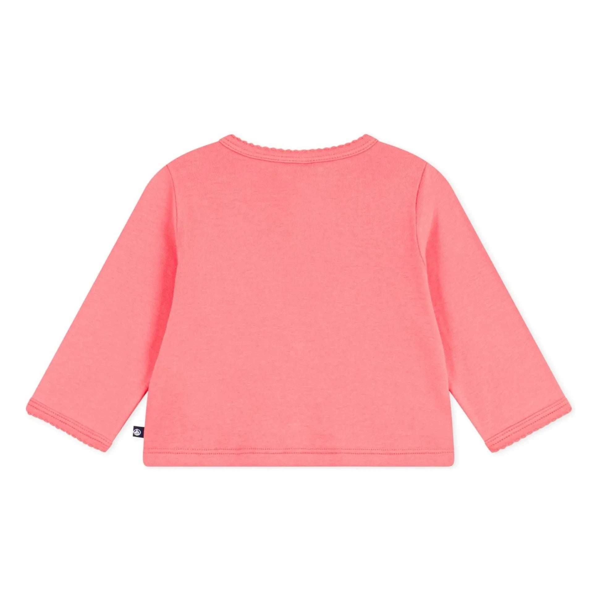 Petit Bateau - Einfache Weste | Koralle