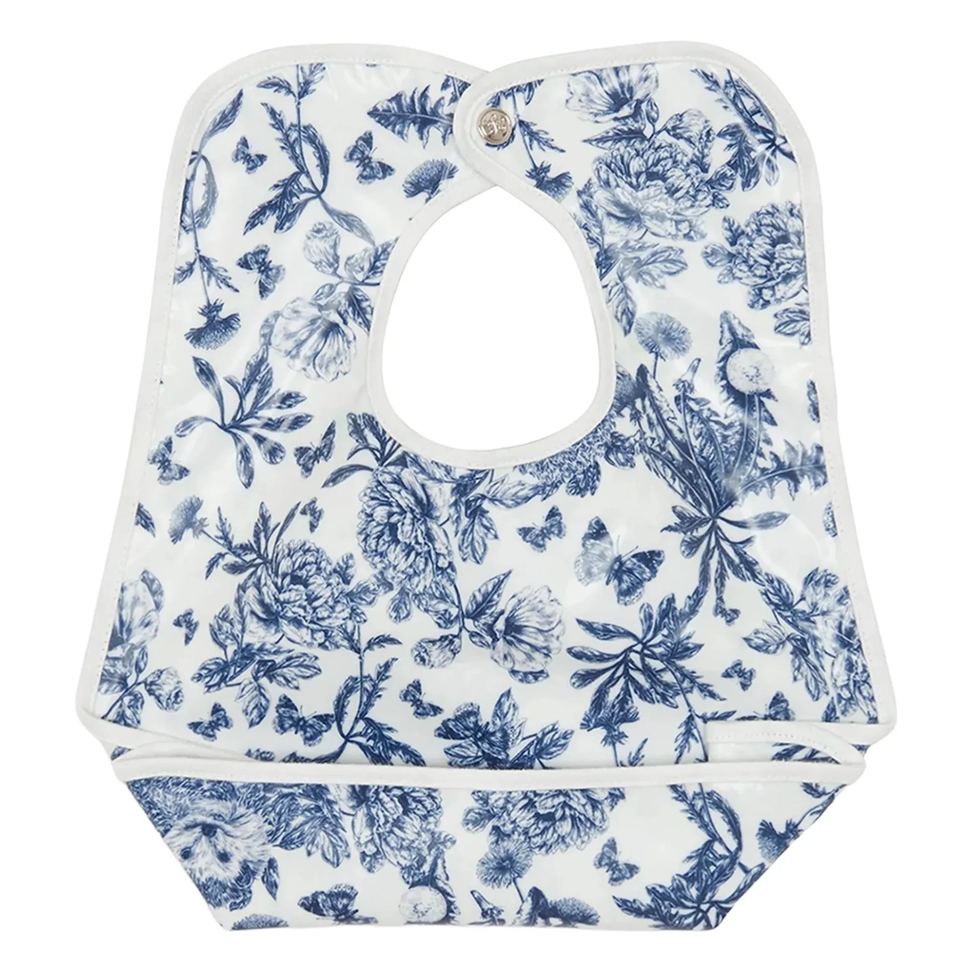 Tartine et Chocolat - Toile de Jouy Lätzchen | Marineblau