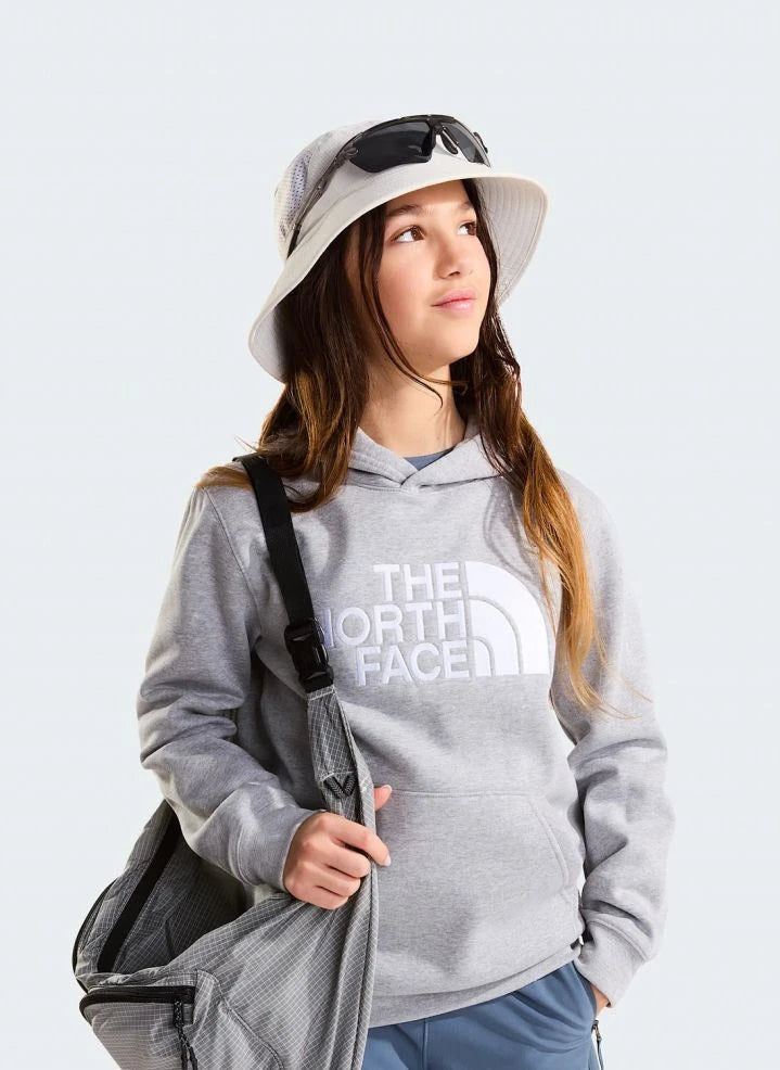 The North Face - Essential Drew Peak Kapuzenoberteil | Grau melange