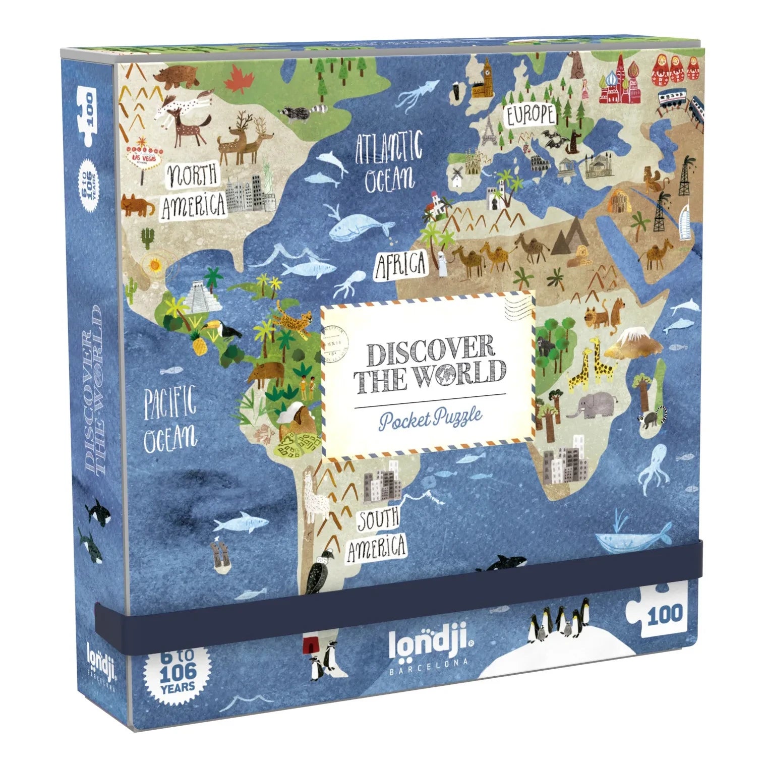 Londji - Discover the World Taschenpuzzle