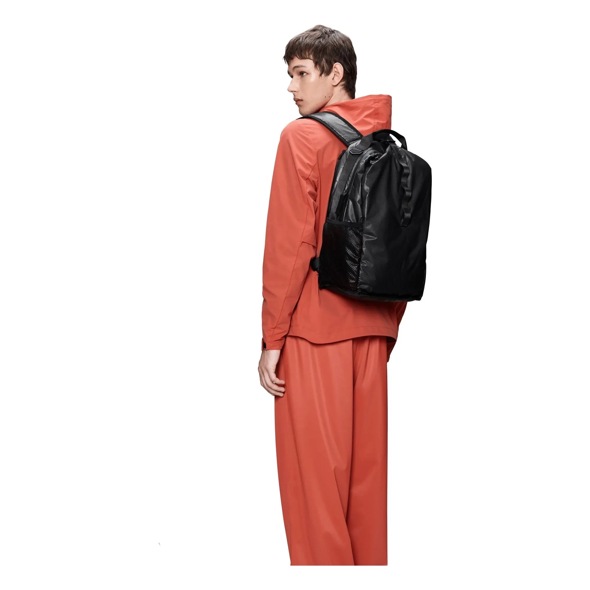 Rains - Sibu Rucksack Vorderer Clip | Schwarz