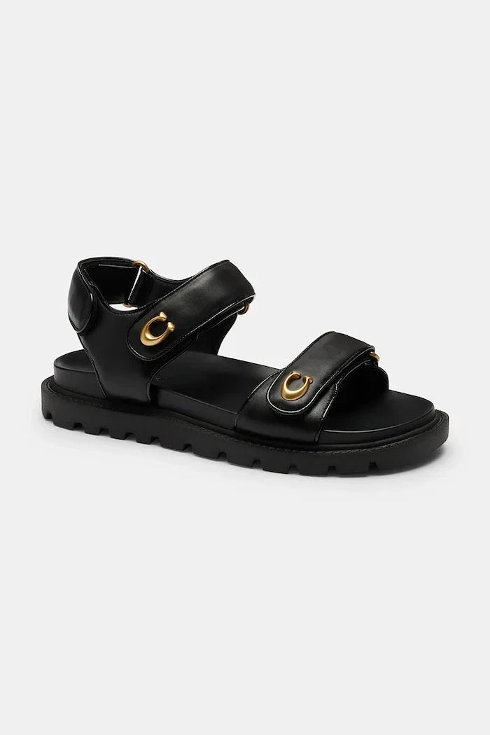 Coach Kadın Deri Sandalet Brynn Leather Sandal