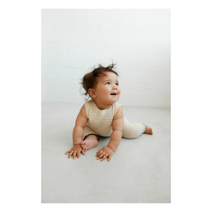 FUB - Gerade Merinowoll-Leggings | Ecru