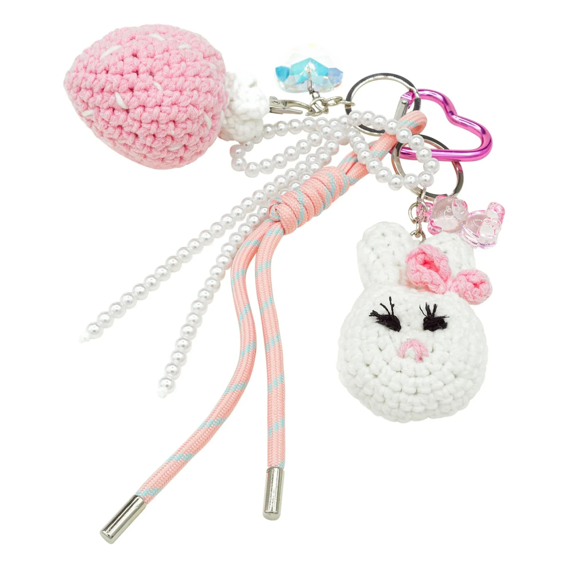 La Petite Épicerie - Häkel-Charm-Set - Glam Pink