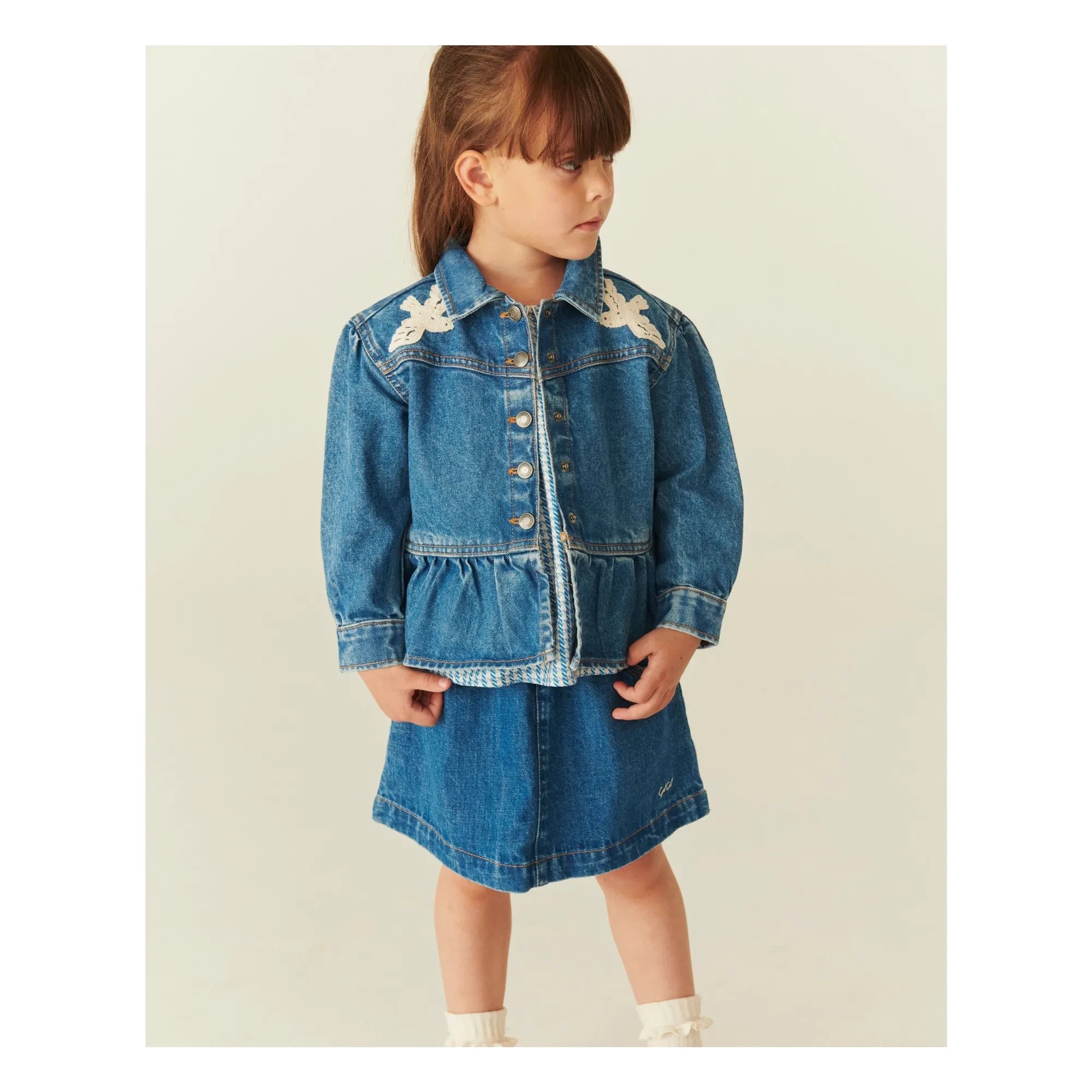 Copenhagen Colors - Jeansrock aus Bio-Baumwolle | Blau