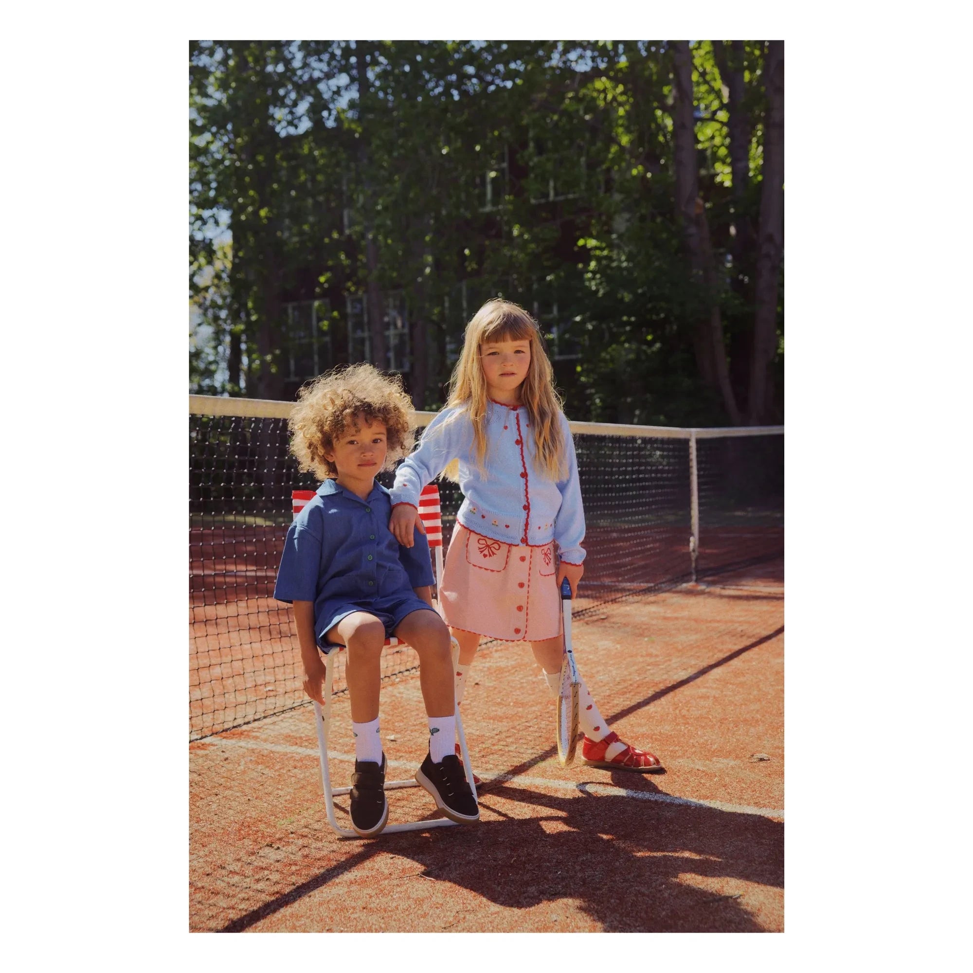 Flöss - Victor Denim Shorts | Blau