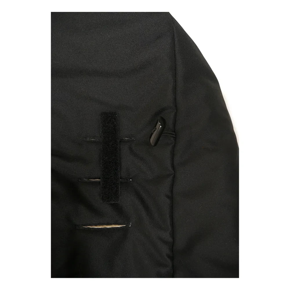 Kaiser - Premium Lammfellfußsack | Schwarz