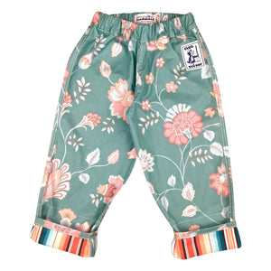 Club Trésor - Hose mit Blumenmuster | Clay
