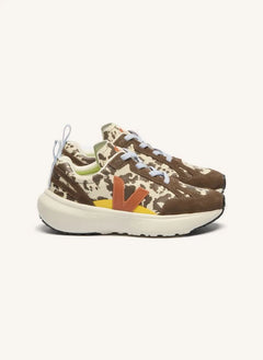 Veja - Kleine Kanarienvogel Rindsleder O.T Sneaker Schnürsenkel | Braun