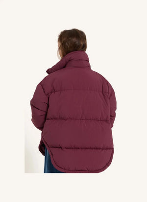 Finger in the nose - Snowbag Wattierte Jacke | Aubergine