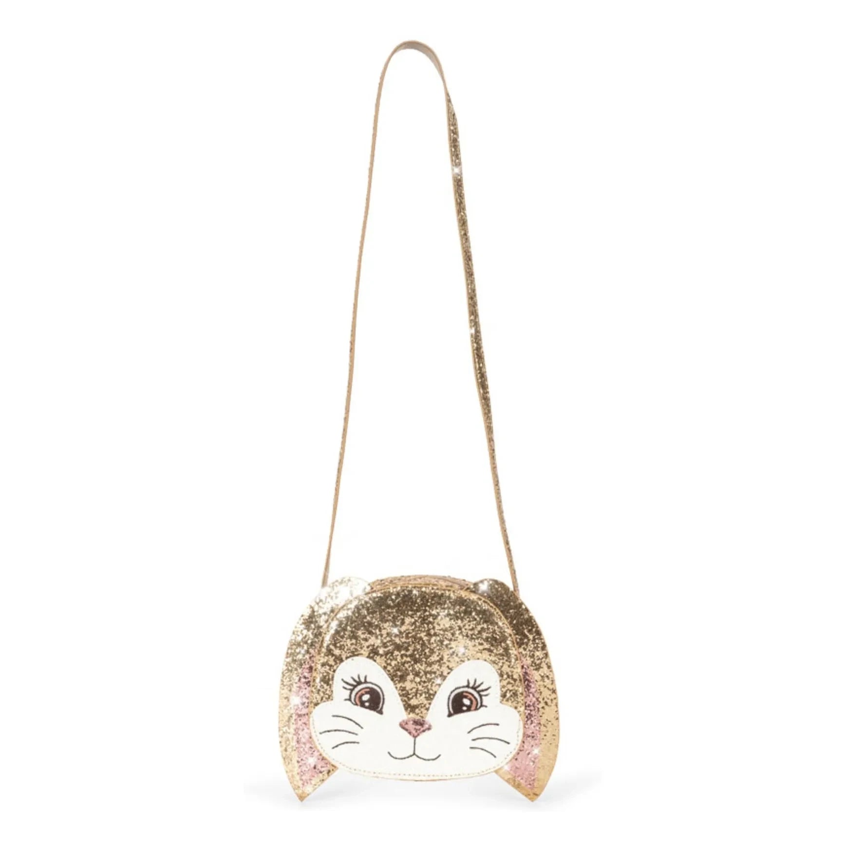 Konges Sløjd - Gold Glitzer Hase Tasche