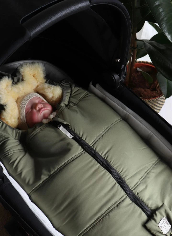 Kaiser - Naadja Lammfell-Babysitz-Einlage | Khaki