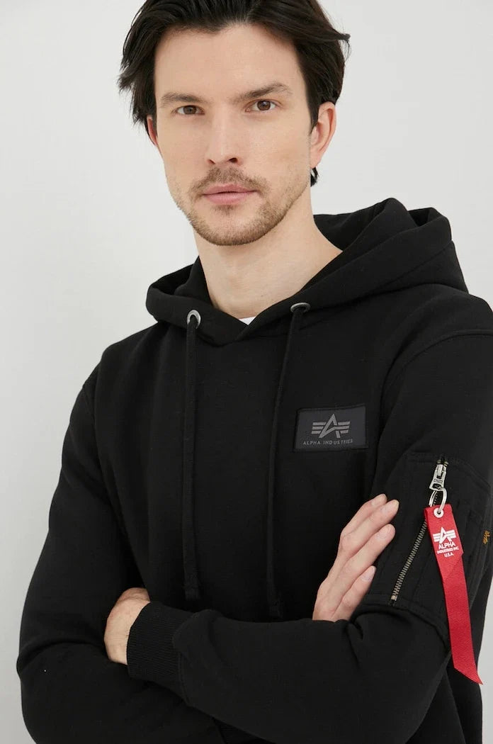 Alpha Industries Backprint Kapüşonlu Sweatshirt