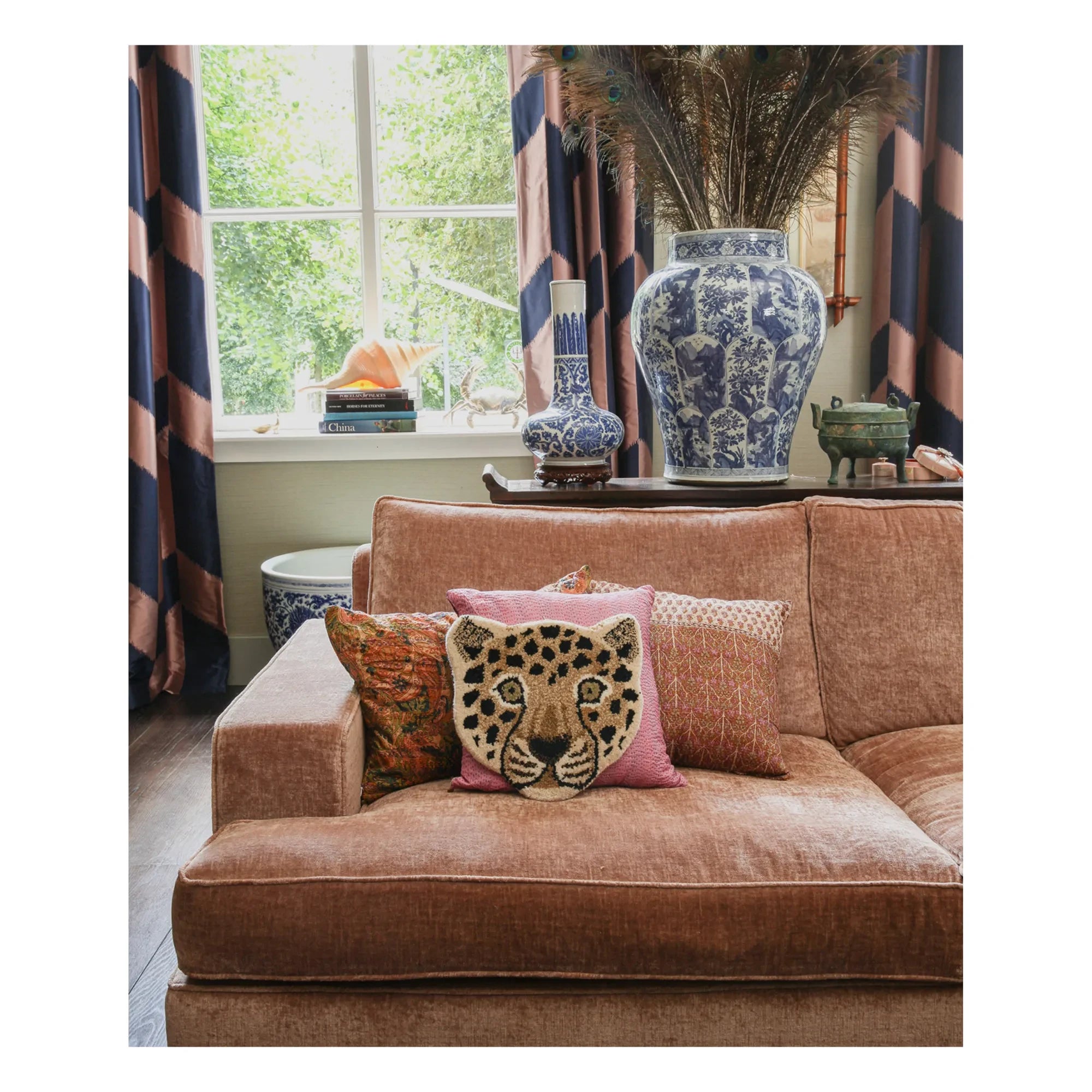 Doing Goods - Leopardenkopf Wanddeko | Braun