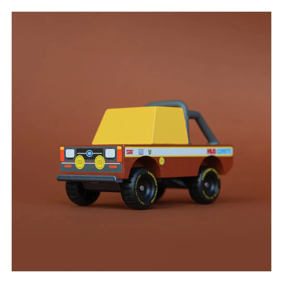 Candylab - Toons - Mud Coyote Araba | Kahverengi