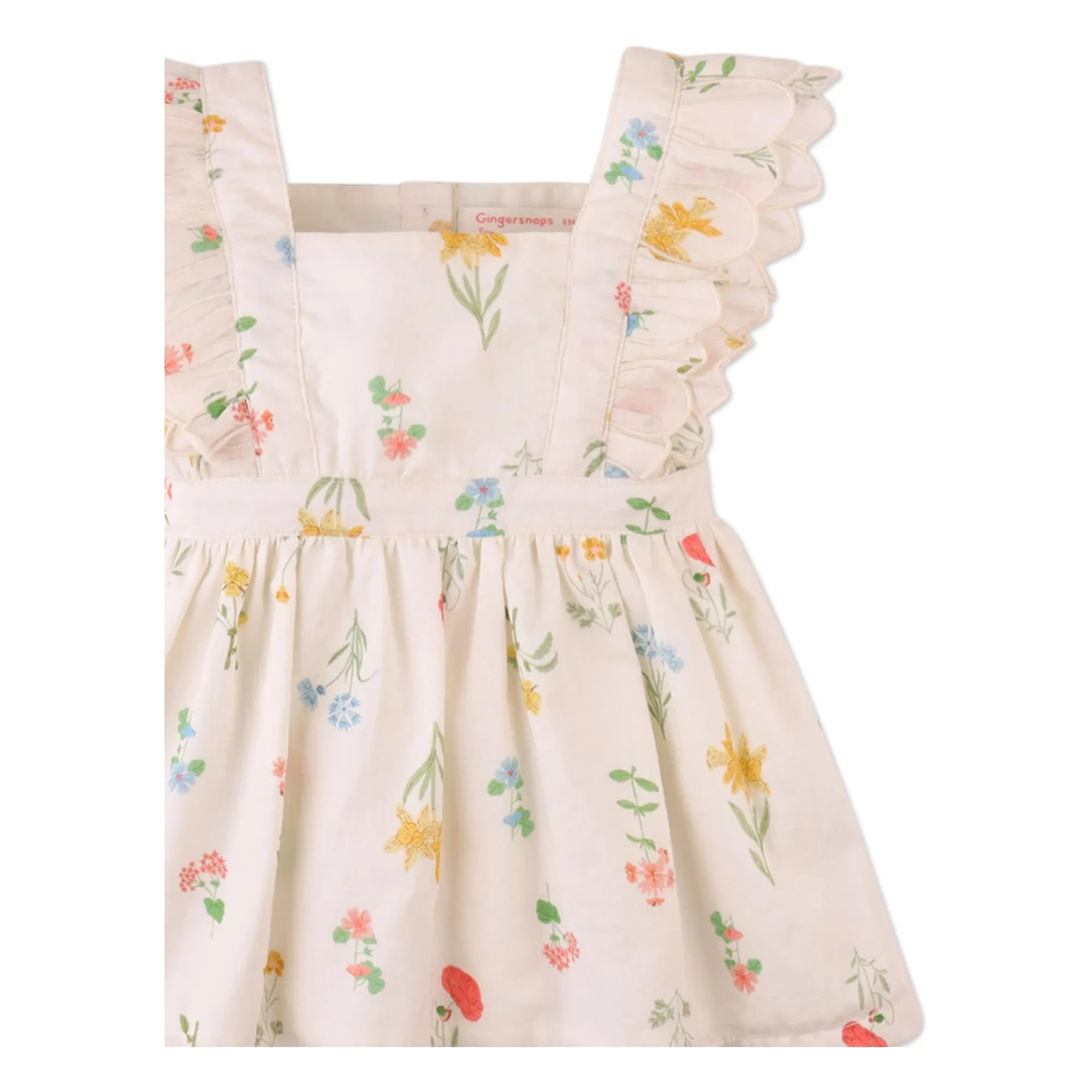 Gingersnaps - Chisa besticktes Kleid | Ecru