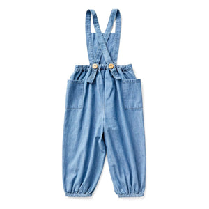 Soor Ploom - Opal Bio-Baumwoll-Overall | Denimblau