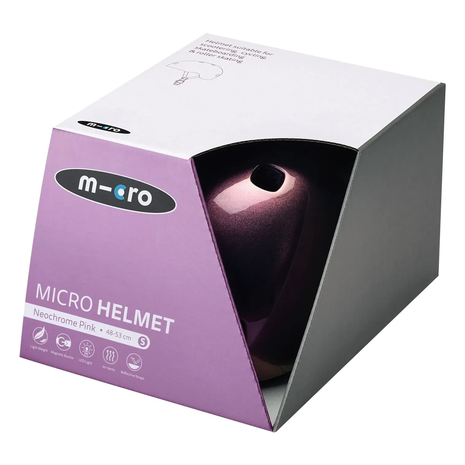Micro - Neochrome kask | Pembe