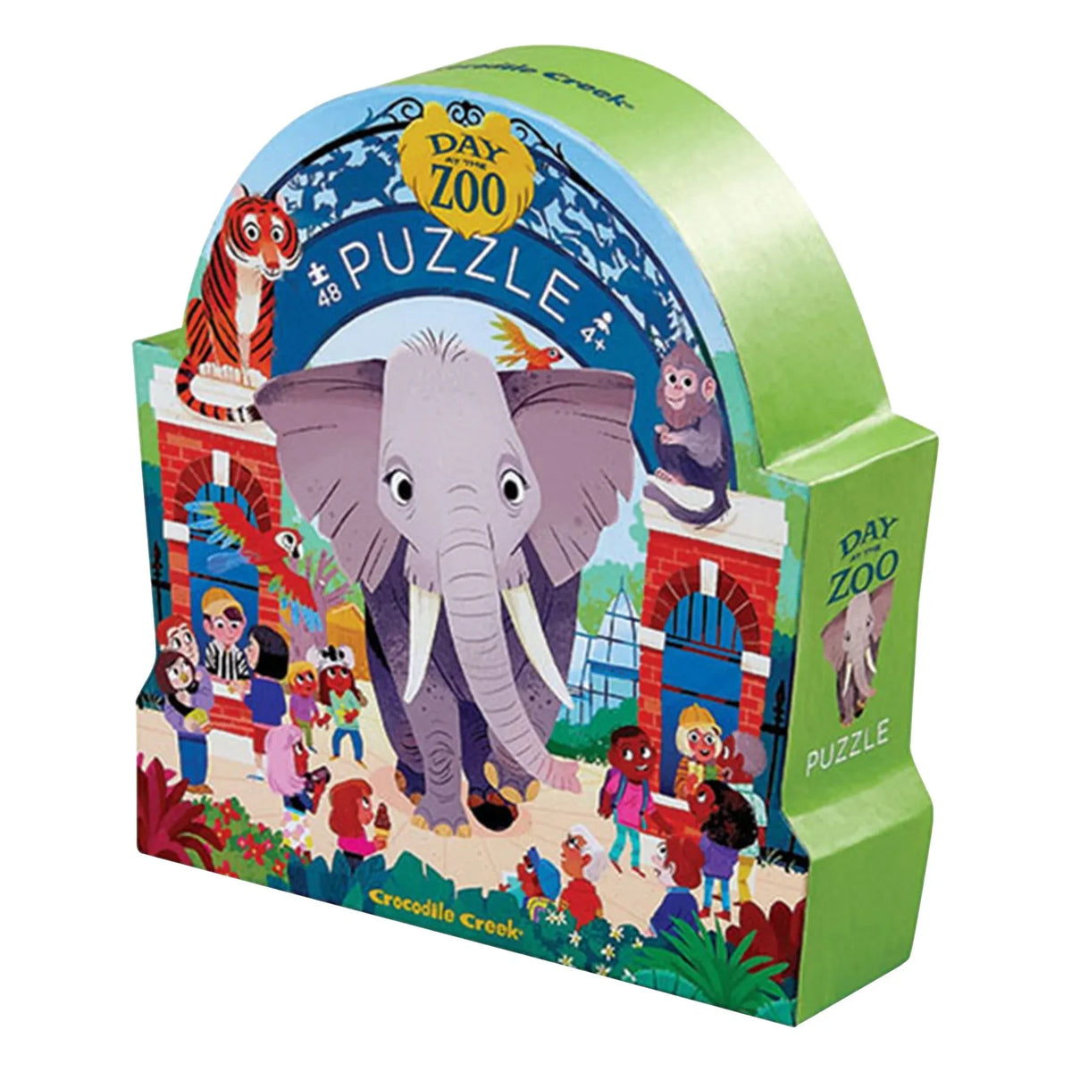 Crocodile Creek - Ein Tag im Zoo Puzzle - 48 Teile