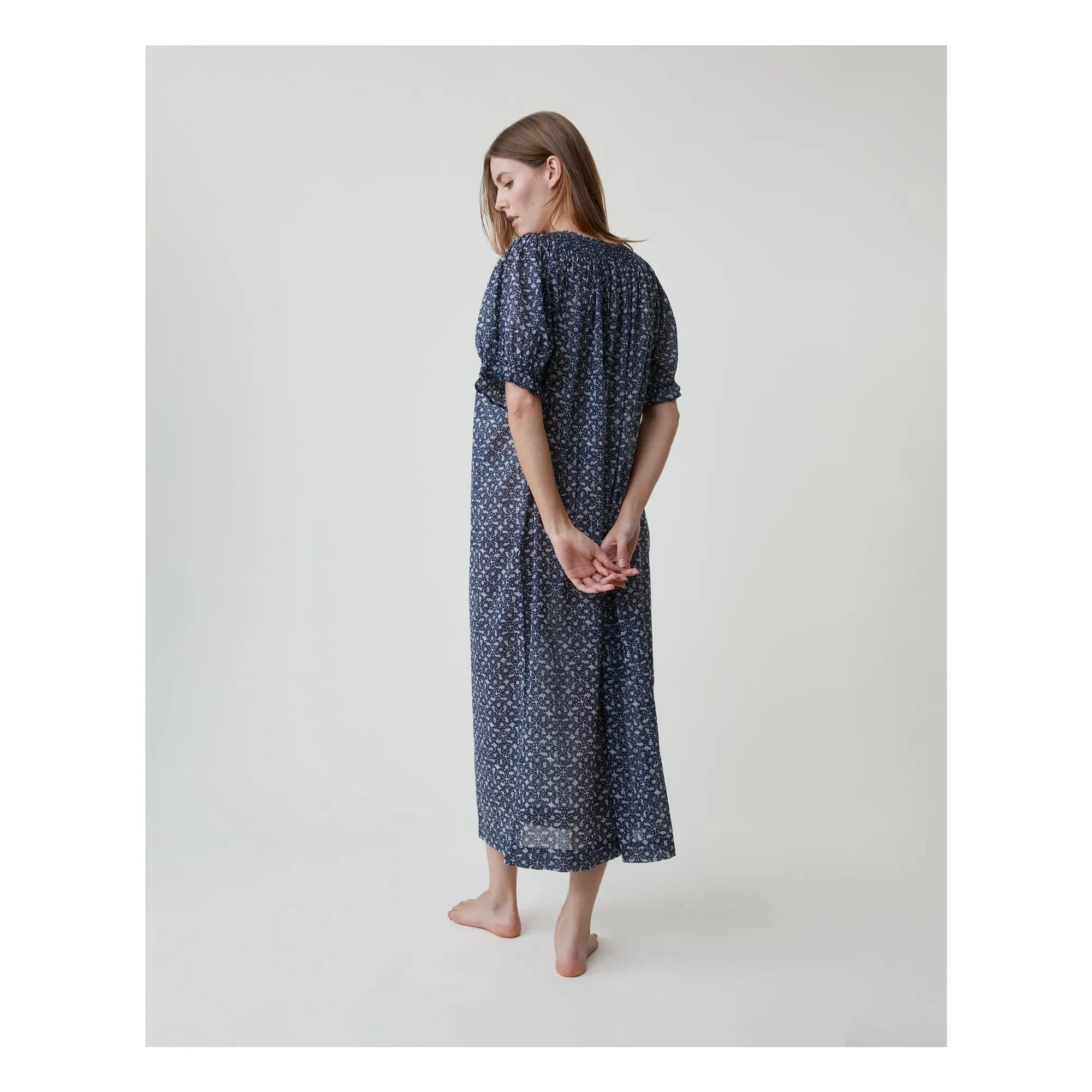 Scarlette Ateliers - Maya Nachthemd | Dunkelblau
