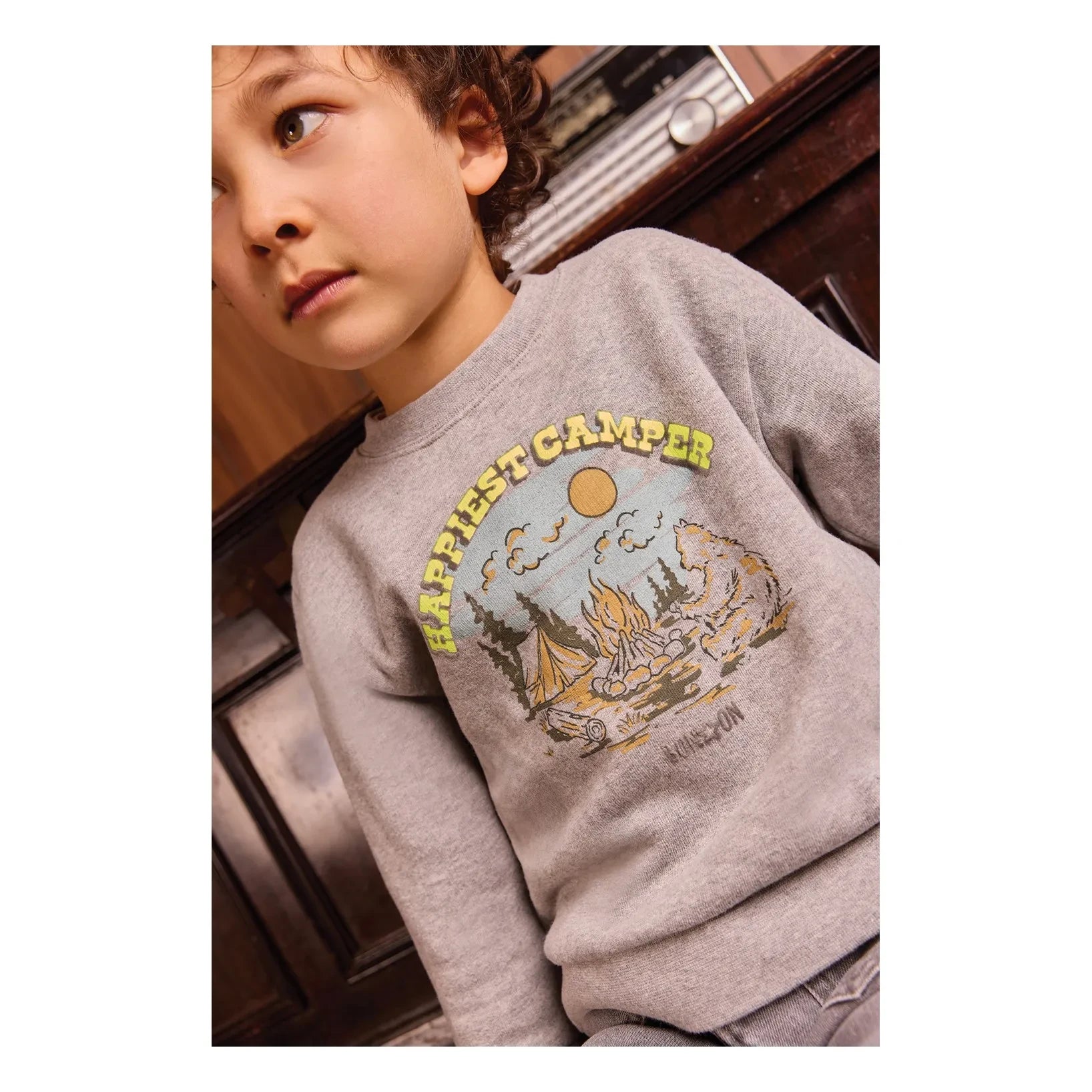 Bonton - Happiest Sweat | Gri melanj