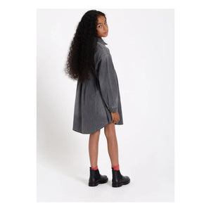 Finger in the nose - Darlin Denim Kleid | Denim grau