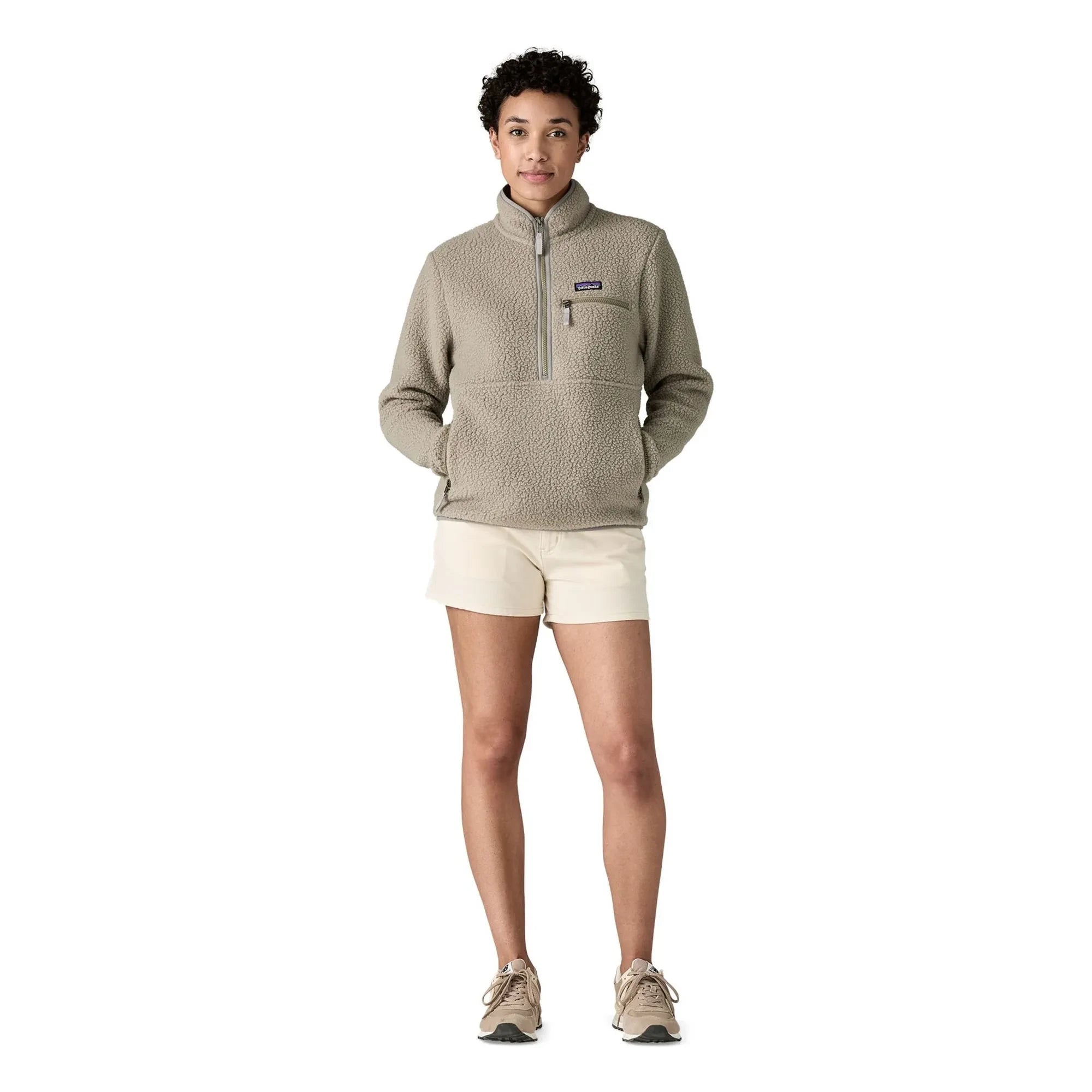 Patagonia - Retro Polar Polar Marsupial Recycelte Fasern | Hellgrau