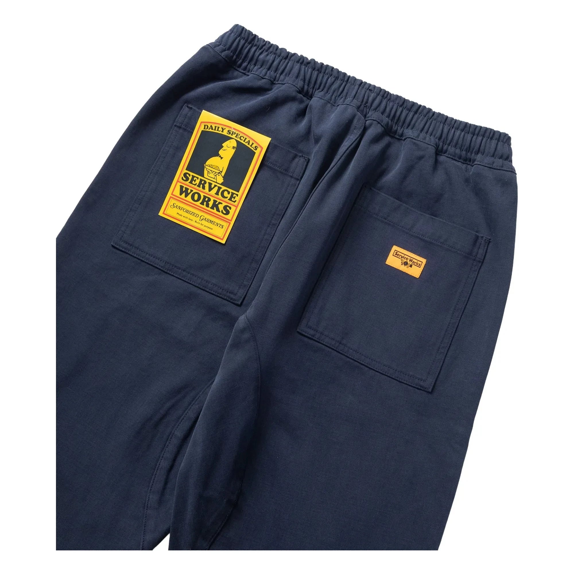 Service Works - Moleskin Kochhose Bio-Baumwolle | Dunkelblau