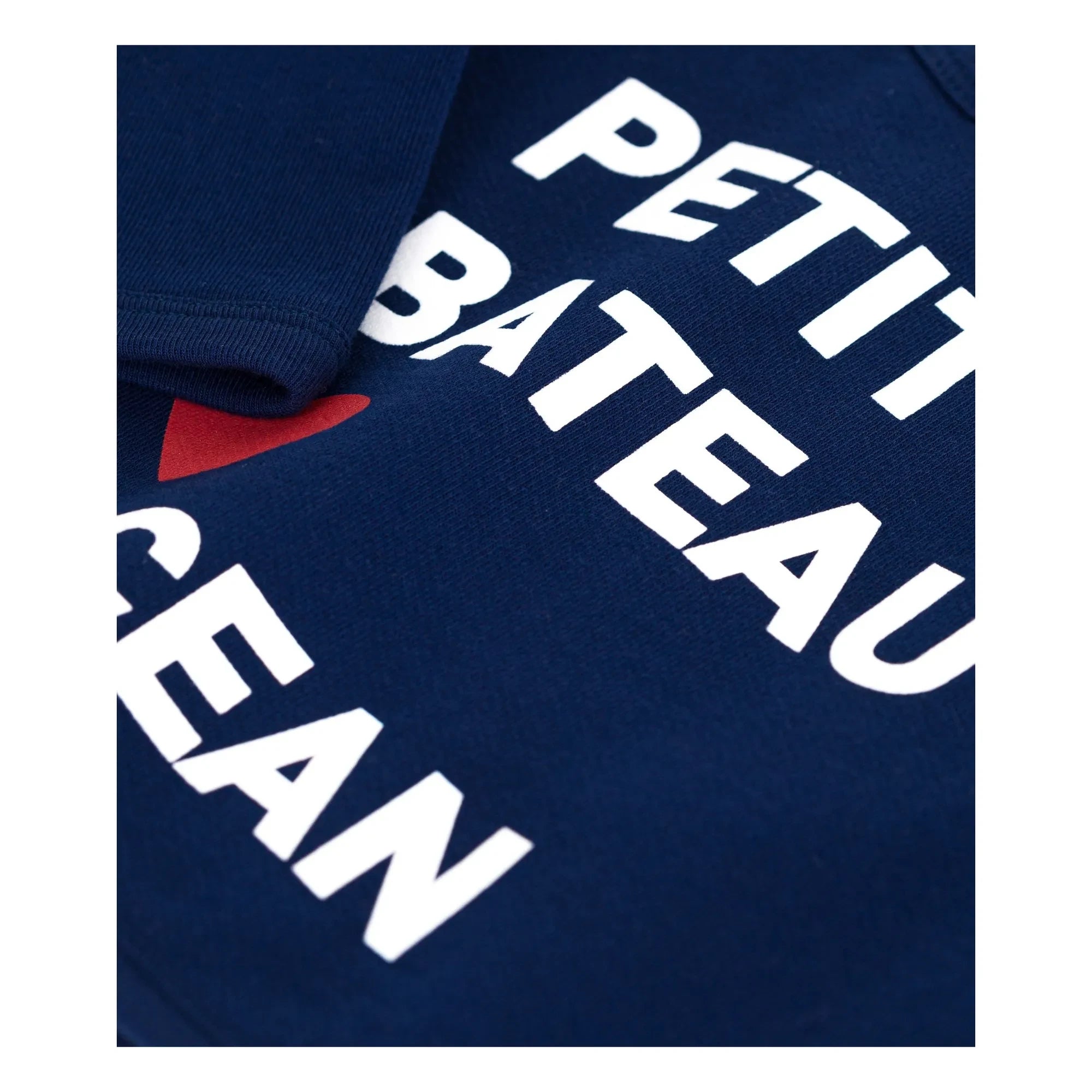 Petit Bateau - Bavarto Bio-Baumwoll-Sweatshirt | Marine